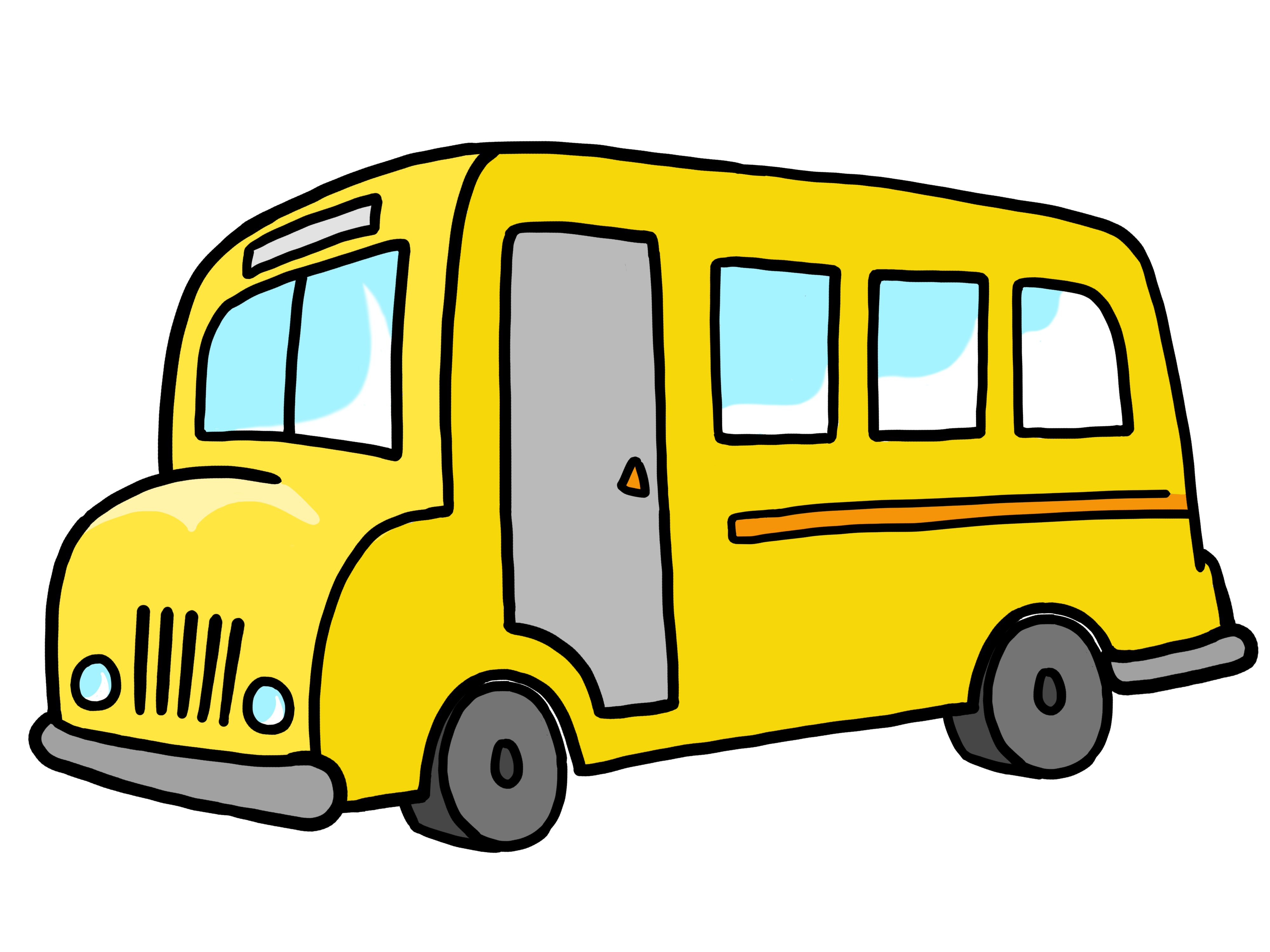 Yellow School Bus Image icons png preview