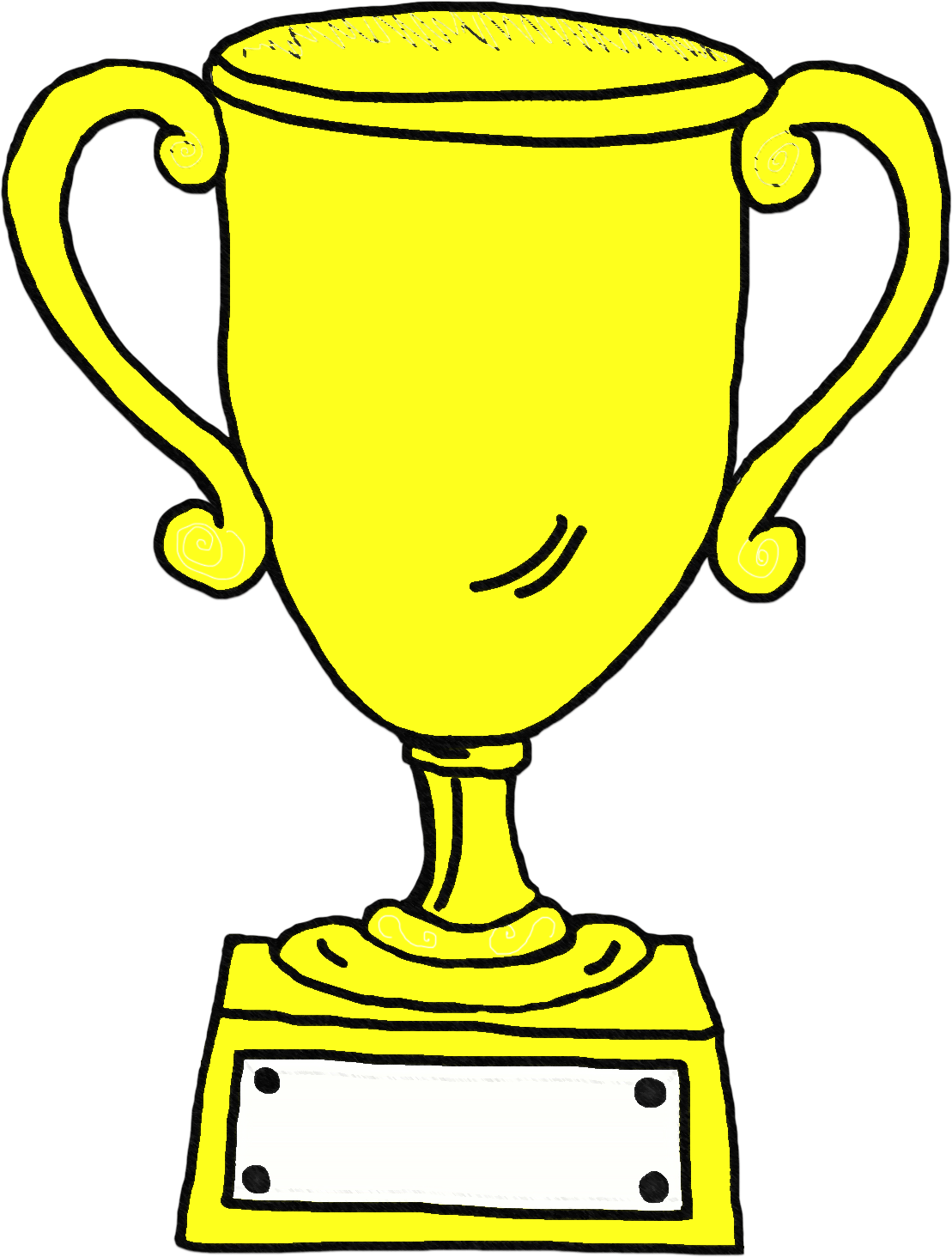 Yellow Trophy clip art icons png free download