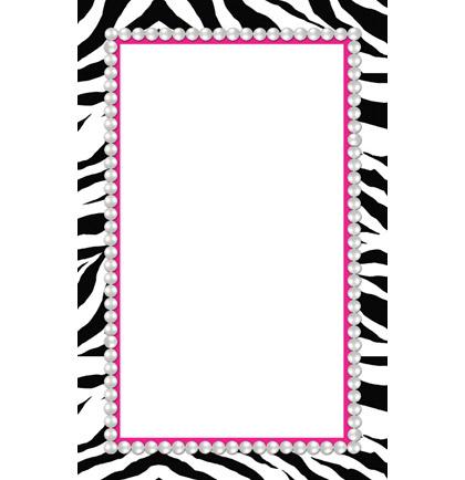 Zebra pattern frame picture clip art icons png preview